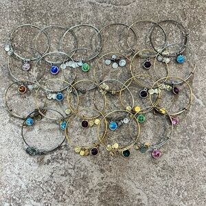 Alex and ani birthstone lot of 22